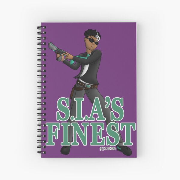 SIA's Finest Spiral Notebook