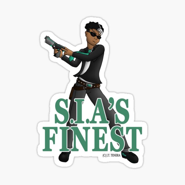 SIA's Finest Sticker