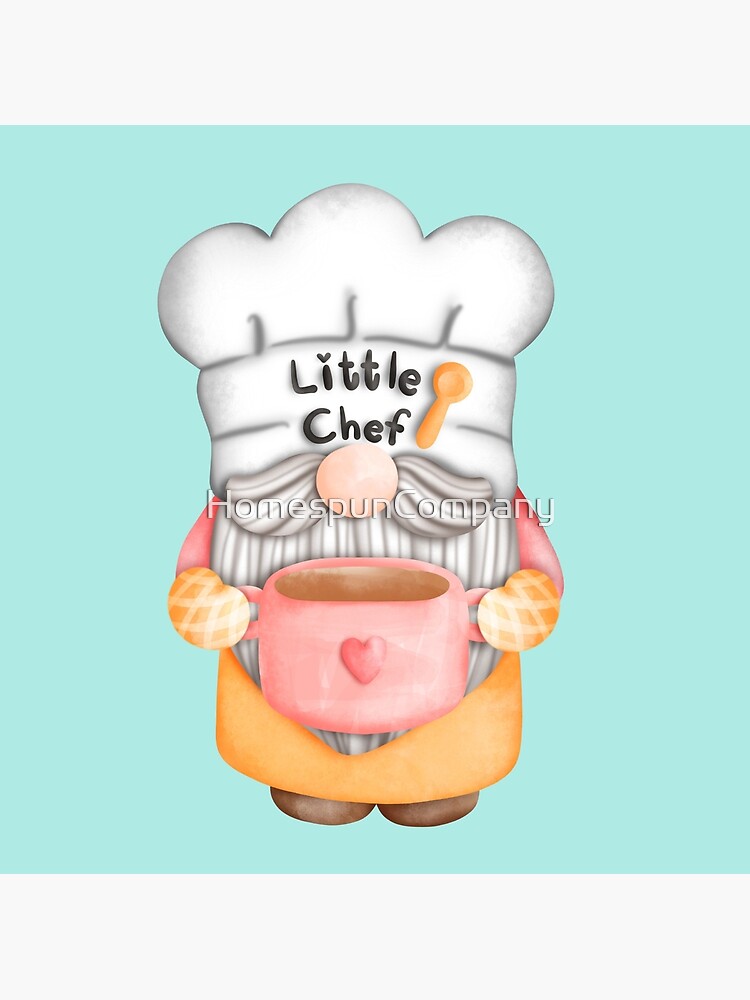 Gnomes Cooking Women Chef Gnome' Sticker