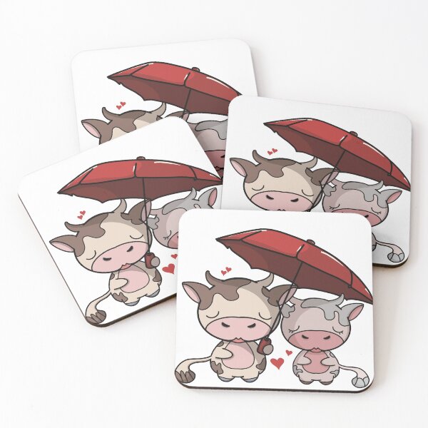 Item preview, Love Cows in the Rain designed and sold by rachelsee.