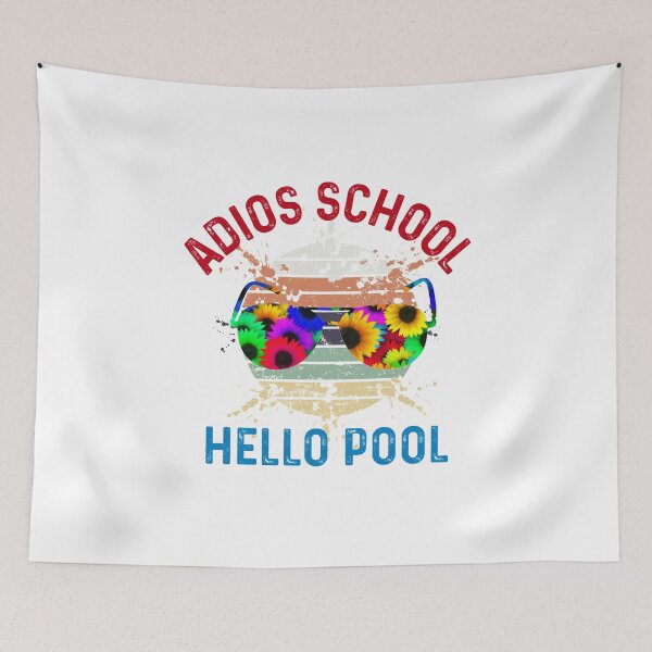 Item preview, Adios School Hello Pool Holidays designed and sold by UncleStuScience.
