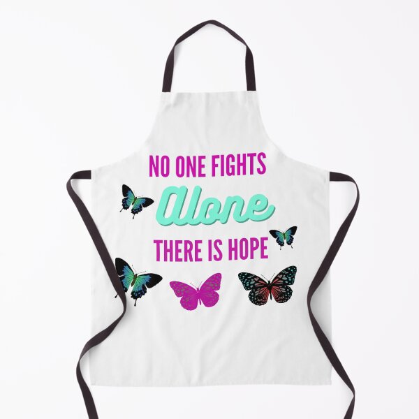 Item preview, No One Fights Alone. There Is Hope designed and sold by Dog Hair and Healing.