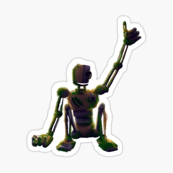 Abandoned Robot Sticker