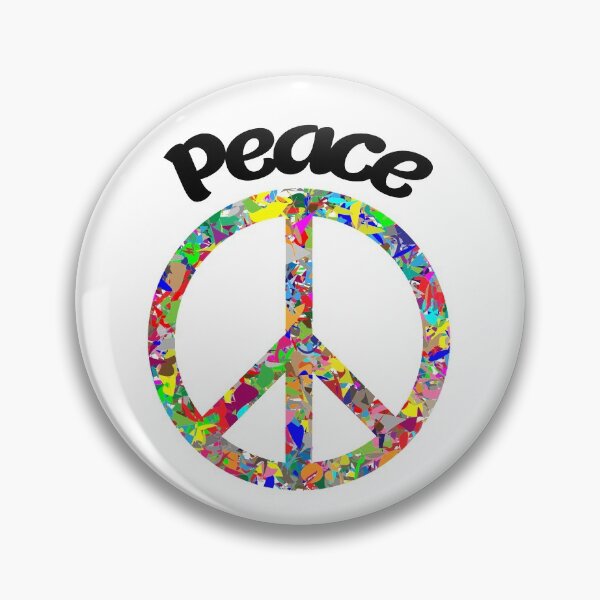 Item preview, Multi-Colored Peace Sign designed and sold by Michael Pilinski.