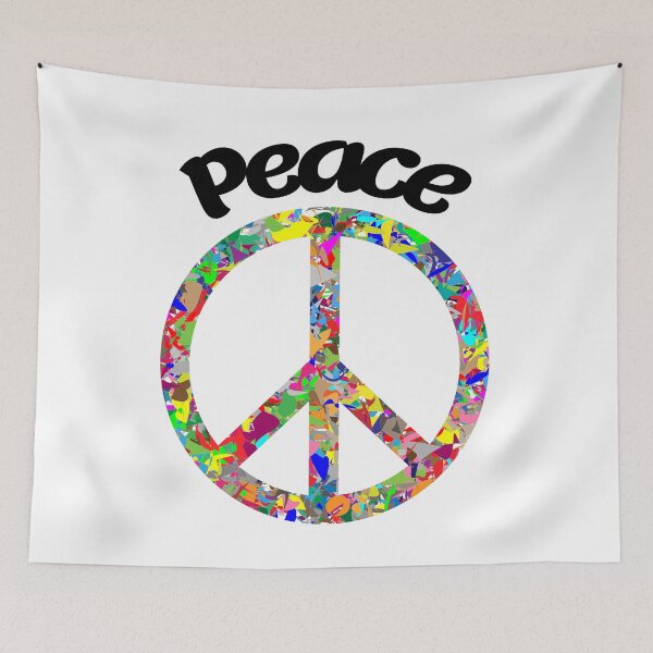 Item preview, Multi-Colored Peace Sign designed and sold by Michael Pilinski.