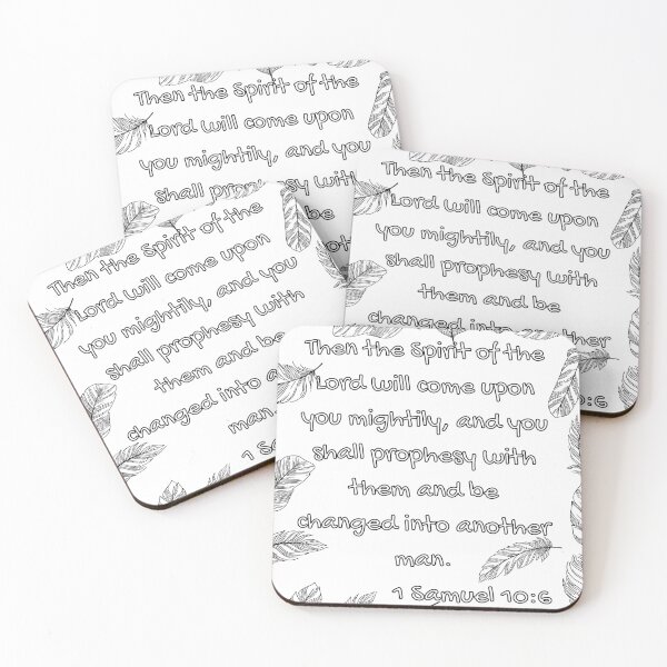 Item preview, Coloring | 1 Samuel 10:6 | Leaves designed and sold by LoveGen.