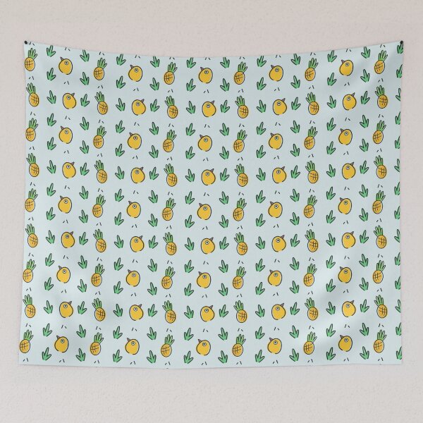 Item preview, Pineapples and Birds designed and sold by Dirty-Birdies.
