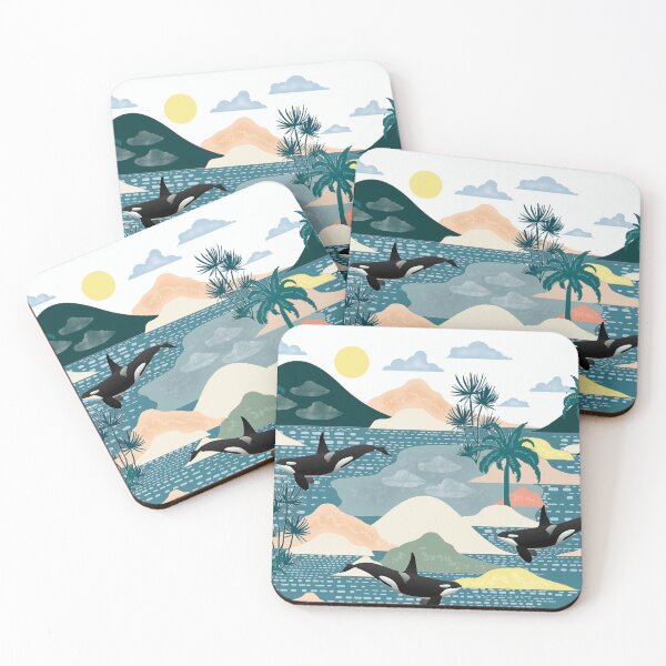 Item preview, Nautical Whale Pattern  designed and sold by MarcSabuncu.