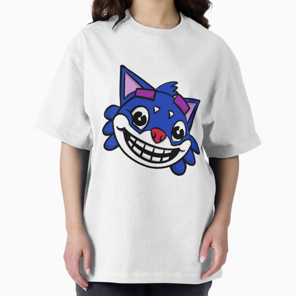 Mr Fuzzy Mascot Head Cartoon Oversized T-Shirt