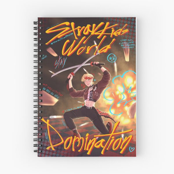 Item preview, Stray kids world domination Felix (annotated) designed and sold by DamienHaleShop.