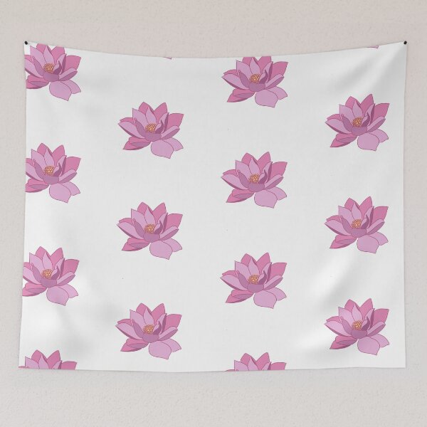 Item preview, Lotus silk designed and sold by Pauli-.