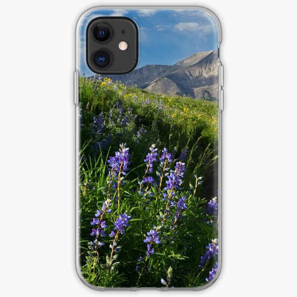Mountain Lupines iPhone Soft Case