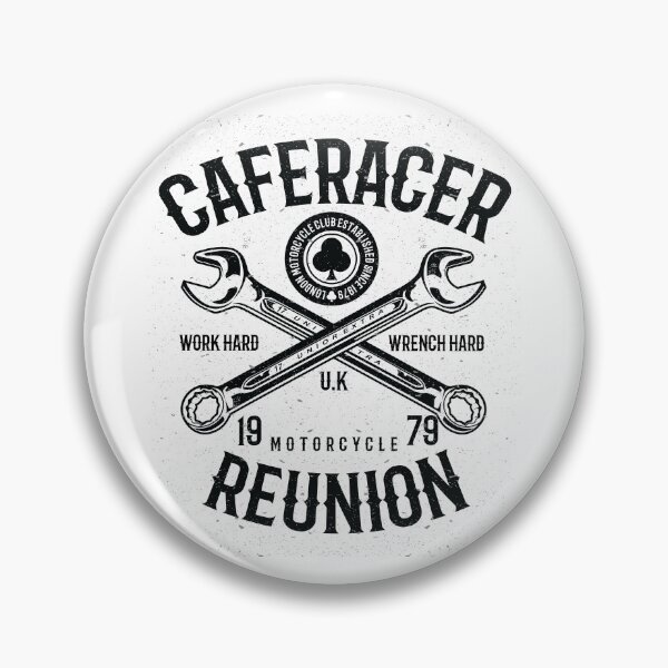 Item preview, CafeRacer Reunion. Work Hard. Wrench Hard. Motorcycle 1979. designed and sold by wkyip79.