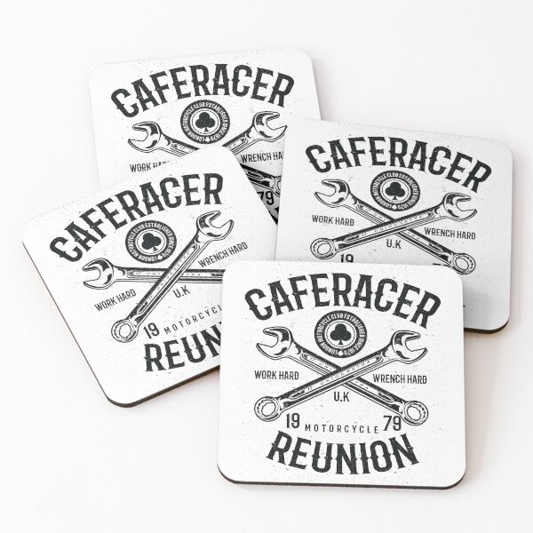 Item preview, CafeRacer Reunion. Work Hard. Wrench Hard. Motorcycle 1979. designed and sold by wkyip79.