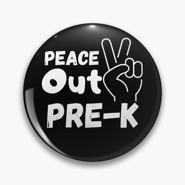 Item preview, peace out pre-k  designed and sold by MoohAs.