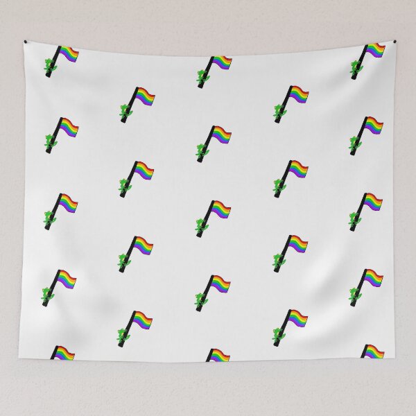 Item preview, Frog with LGBT flag  designed and sold by lovethehomies.