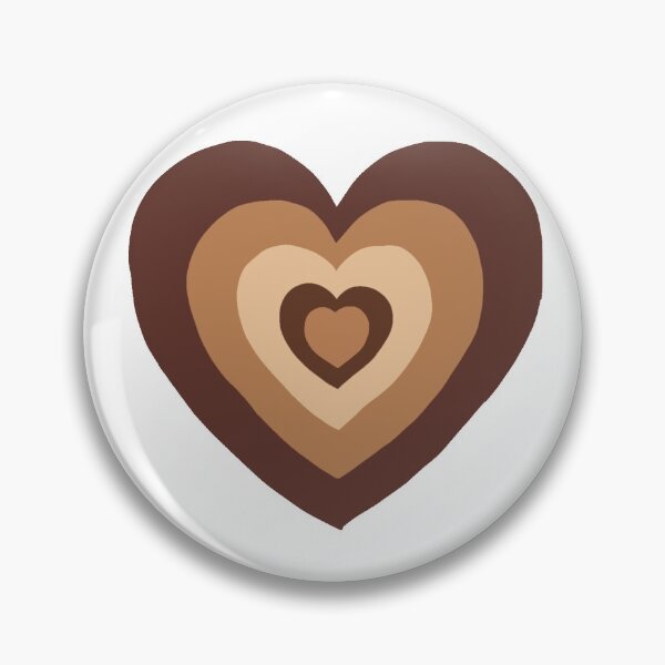 Item preview, brown coffee heart designed and sold by SOcreateCo.