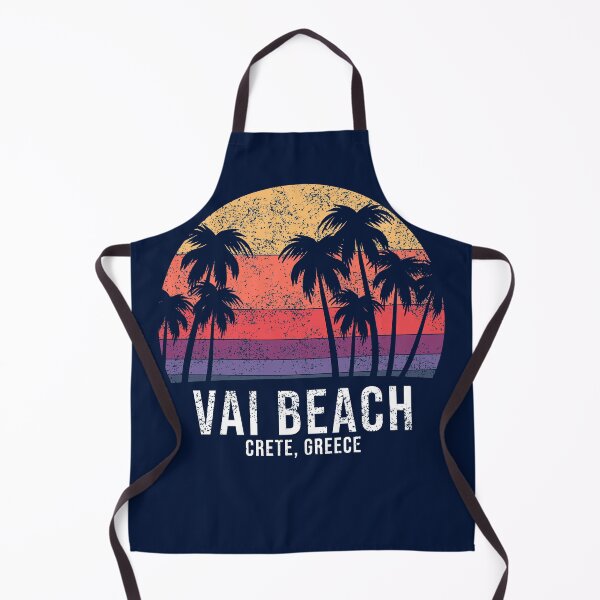 Item preview, Vai Palm Forest Beach, Crete, Greece designed and sold by Happy Puppy Print On Demand.