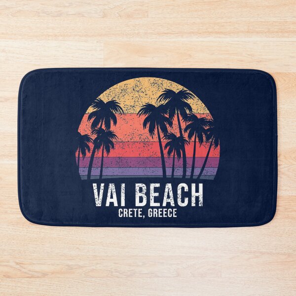 Item preview, Vai Palm Forest Beach, Crete, Greece designed and sold by Happy Puppy Print On Demand.