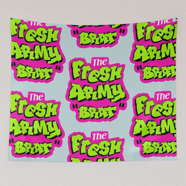 Item preview, The Fresh Army Brat designed and sold by CarolinaThreadz.