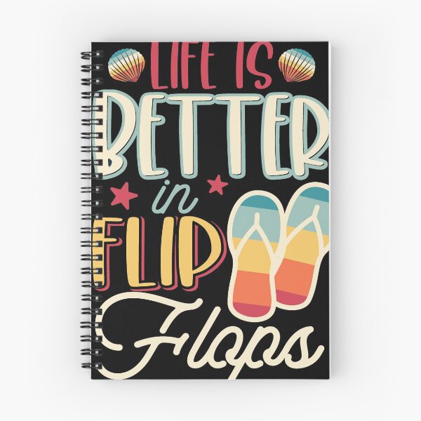 Item preview, Life Is Better In Flip Flops Vintage Retro designed and sold by retrodesigner14.