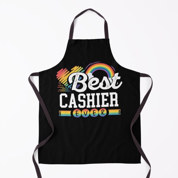 Item preview, Gay Pride Stuff Gay Stuff Best Cashier Ever Gay Pride Flag designed and sold by ALittleOffShop.
