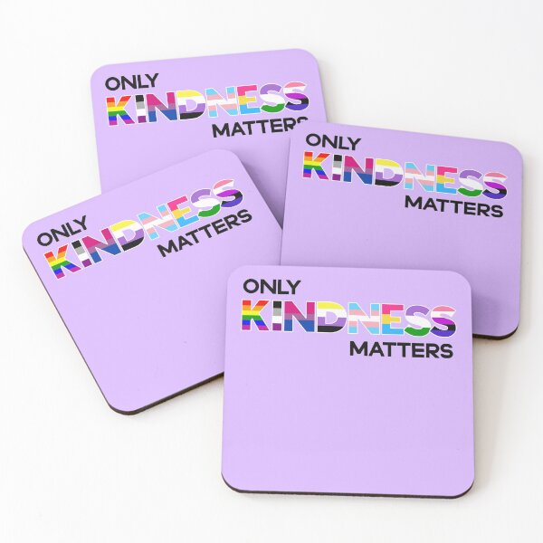 Item preview, Only Kindness Matters Pride Flag Colours designed and sold by champagnemoment.