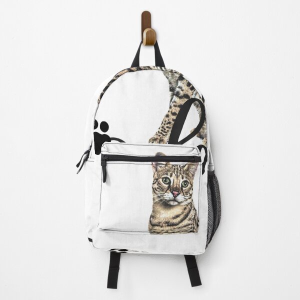 Item preview, Savannah Cat Love with paw prints designed and sold by Awesomefamily.