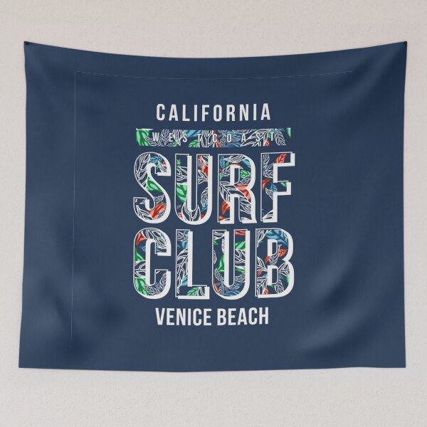 Item preview, California Venice Beach Surf Club designed and sold by pugmom4.