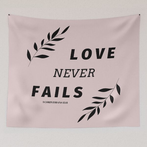 Item preview, Love Never Fails designed and sold by L-Designz.