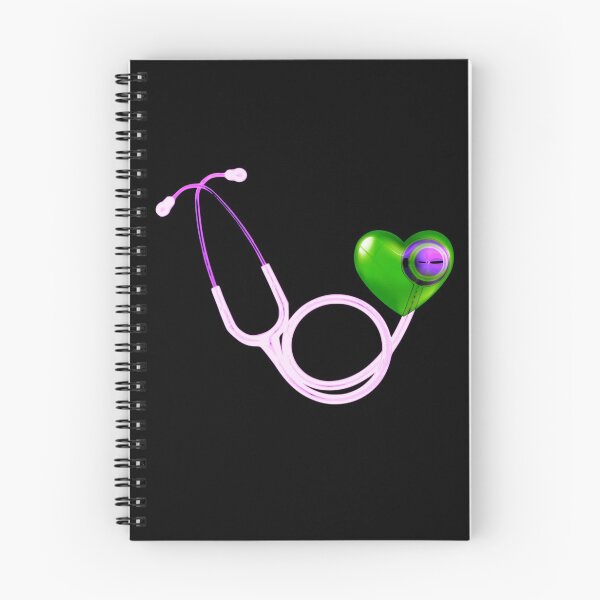 Item preview, medicine is a work of heart. stetoscope, heart, Frontliner hero designed and sold by doctors-apparel.
