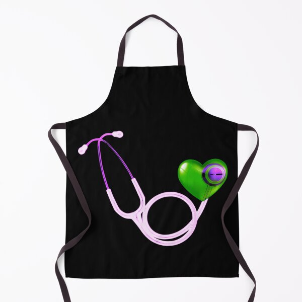 Item preview, medicine is a work of heart. stetoscope, heart, Frontliner hero designed and sold by doctors-apparel.