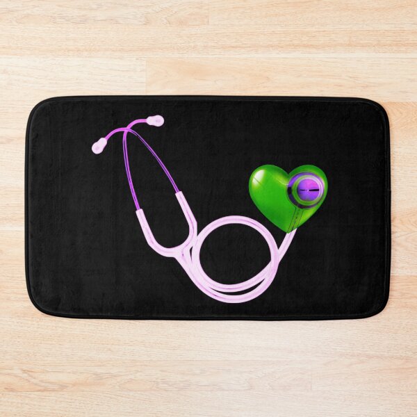 Item preview, medicine is a work of heart. stetoscope, heart, Frontliner hero designed and sold by doctors-apparel.