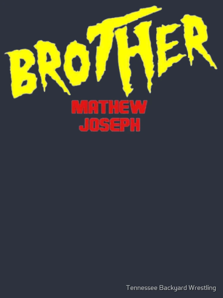 Thumbnail 4 of 4, Relaxed T-Shirt, Matthew Joseph “Brother” Merchandise designed and sold by Tennessee Backyard Wrestling.