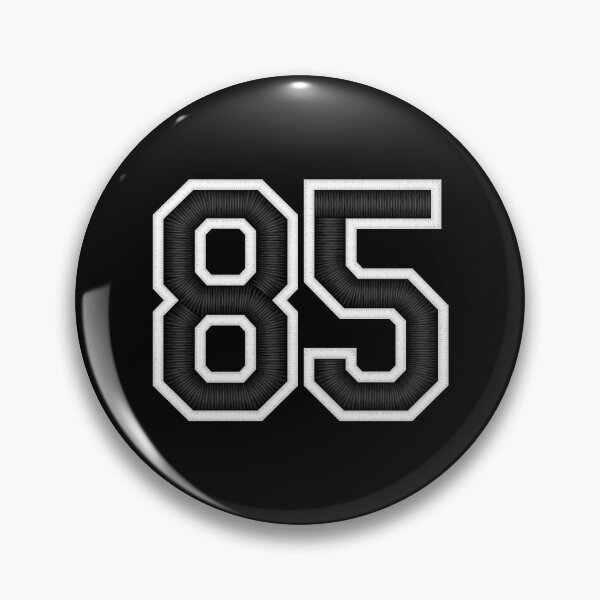Item preview, 85 Black Jersey Sports Number eighty-five Football 85 designed and sold by elhefe.