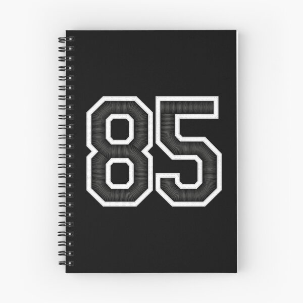 Item preview, 85 Black Jersey Sports Number eighty-five Football 85 designed and sold by elhefe.
