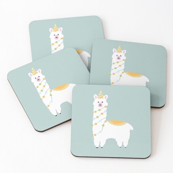 Item preview, Party Llama designed and sold by Tilly Scribbles.
