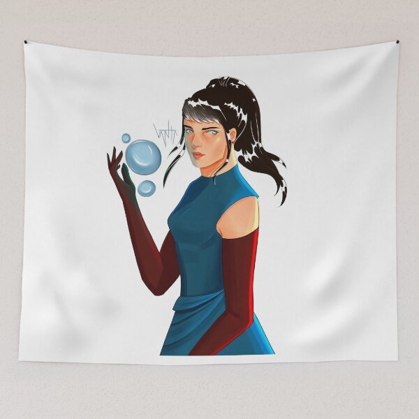 Item preview, The Girl of Many Floods designed and sold by bonelessbooks.