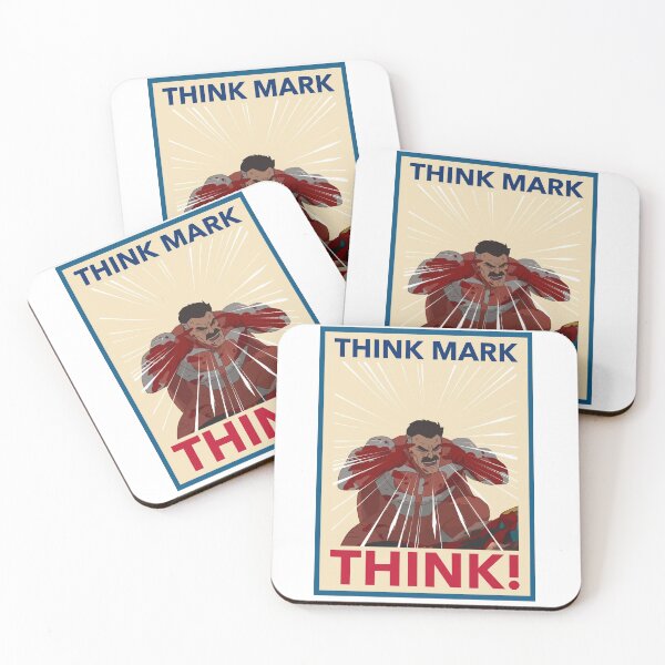 Item preview, THINK MARK, THINK! MEME from Invincible Omniman designed and sold by missbreeze.