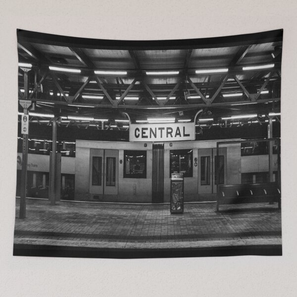 Item preview, Central Station Sydney Monochrome designed and sold by shirtdan.