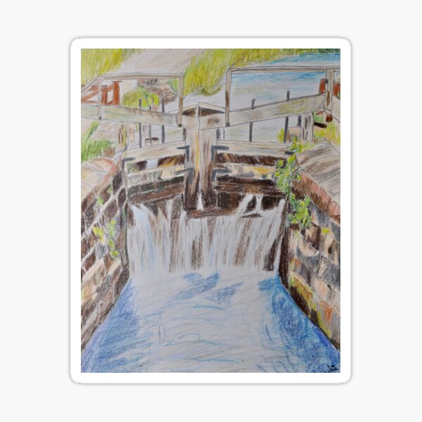 Item preview, Tavern Lock, C&O Canal designed and sold by FrenchieOrleans.