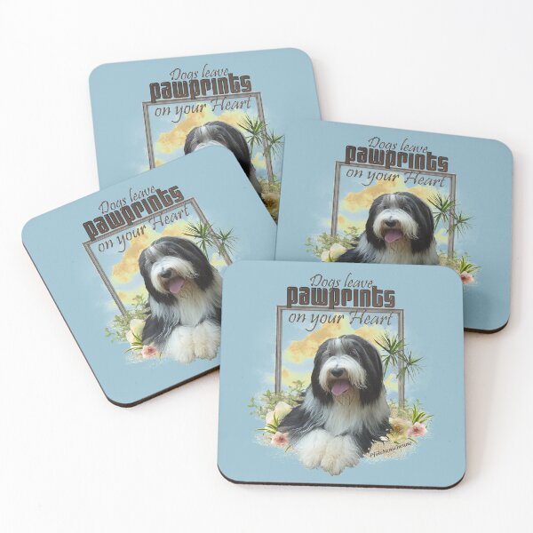 Item preview, Bearded Collie - PawPrint-03 - transparent designed and sold by PS-Design.