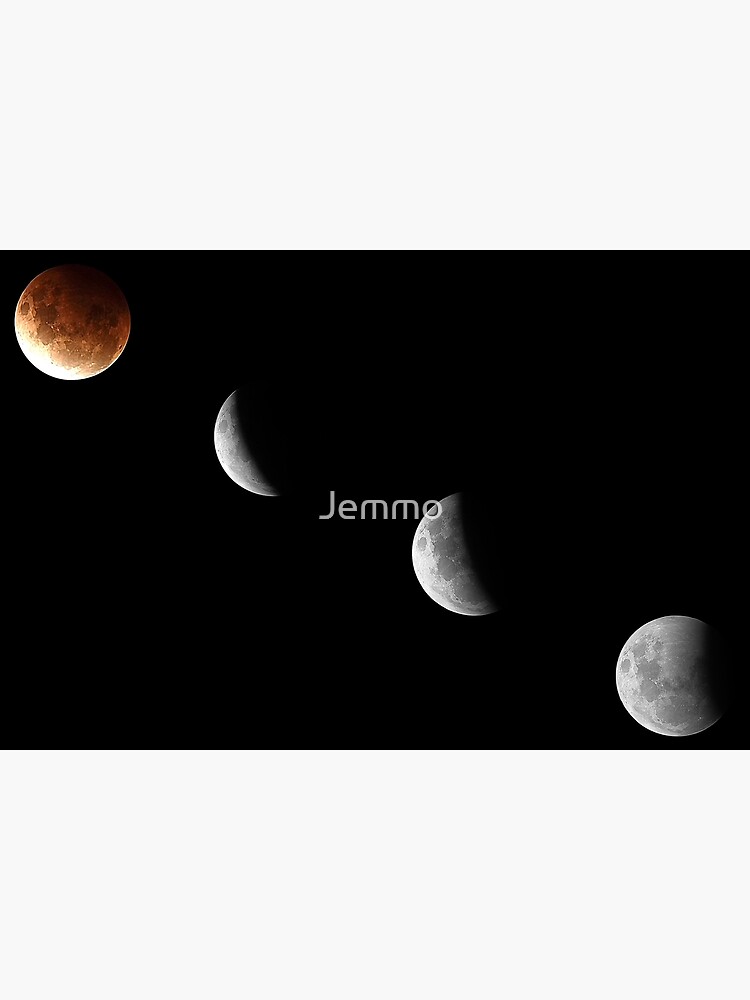 Full Lunar Eclipse Super Moon Poster For Sale By Jemmo Redbubble