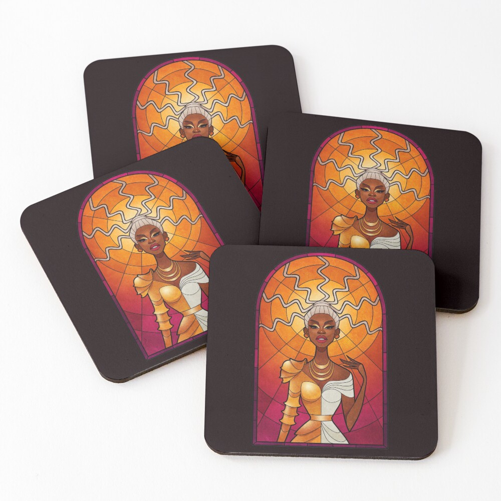 Item preview, Coasters (Set of 4) designed and sold by RikDrawsThings.