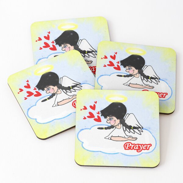 Item preview, Prayer - angel  designed and sold by Shirley cute art .