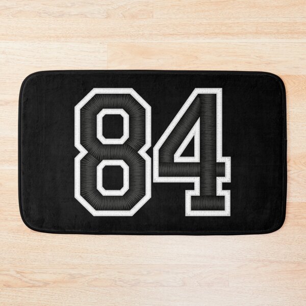 Item preview, 84 Black Jersey Sports Number eighty-four Football 84 designed and sold by elhefe.
