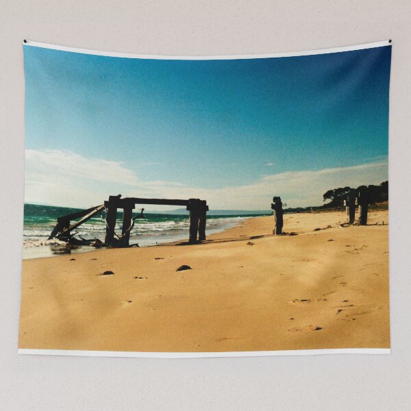 Item preview, Derelict Pier at Portsea designed and sold by Blackadder Photography.