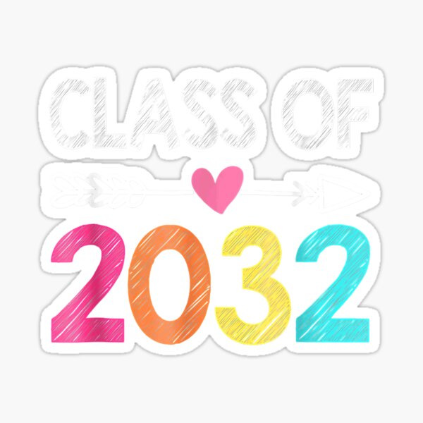 Class Of 2032 Pre K Graduate Preschool Graduation Sticker For Sale By Tanisoram Redbubble 5831