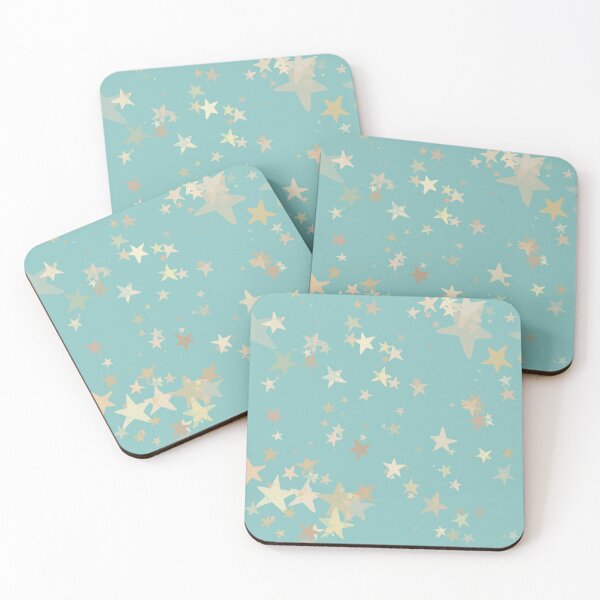Item preview, Stellar Confetti - teal designed and sold by CotyCockrell.