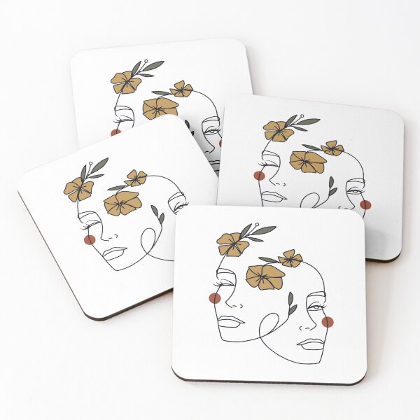 Item preview, Minimalist Faces designed and sold by mareabello.